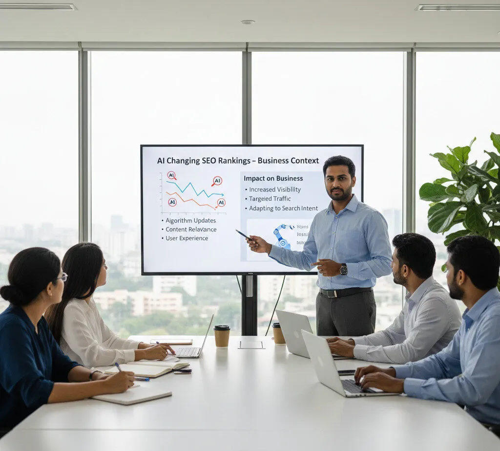 How AI Is Changing SEO Rankings – Business Context