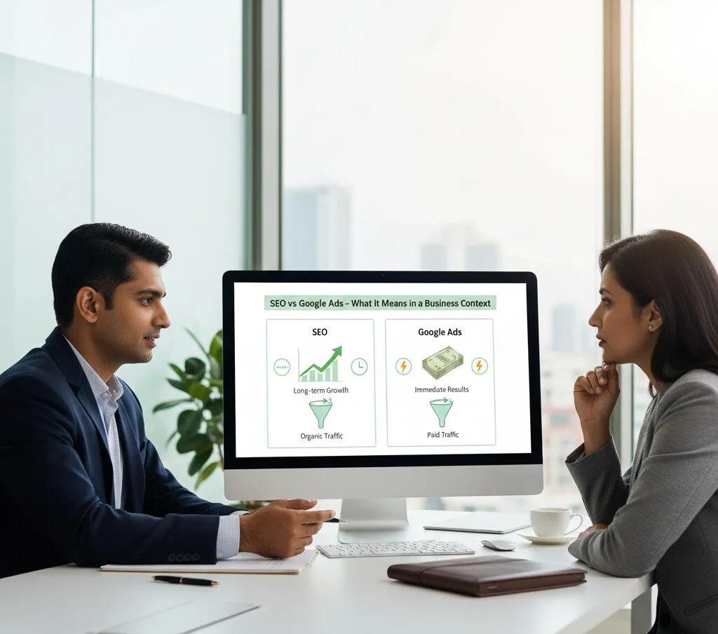 SEO vs Google Ads – What It Means in a Business Context