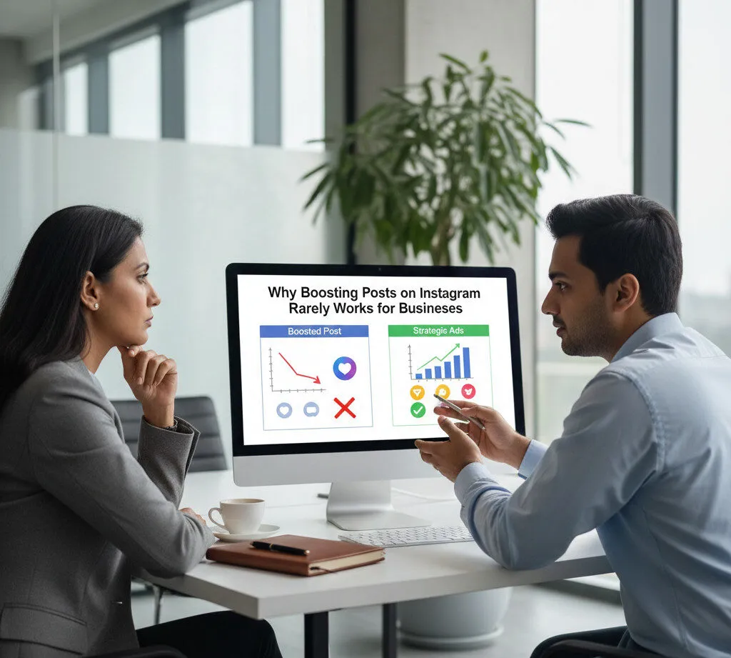 Why Boosting Posts on Instagram Rarely Works – What It Means in a Business Context