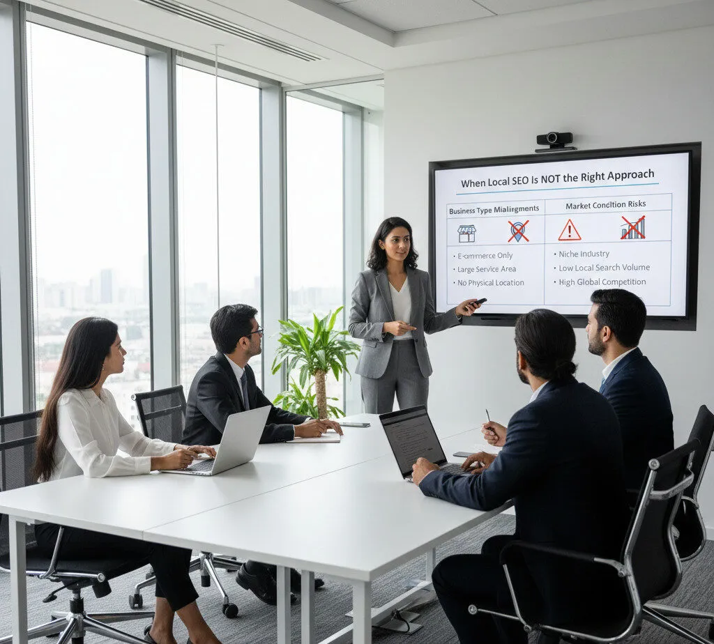 Local SEO for Service Businesses – When Local SEO Is Not the Right Approach