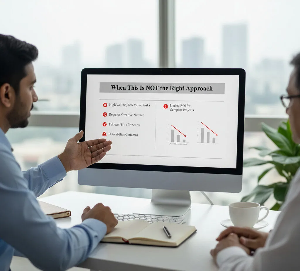 Human Content vs AI Content: What Actually Ranks Better – When AI Content Is Not the Right Approach