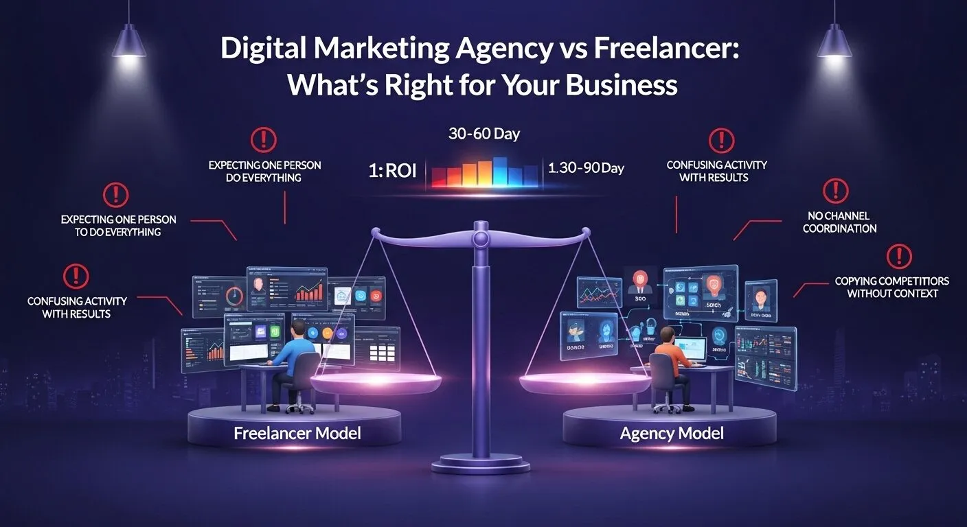 Digital Marketing Agency vs Freelancer