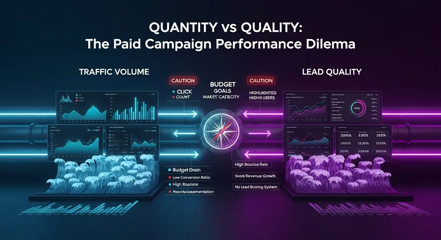 Lead Quality vs Traffic Volume
