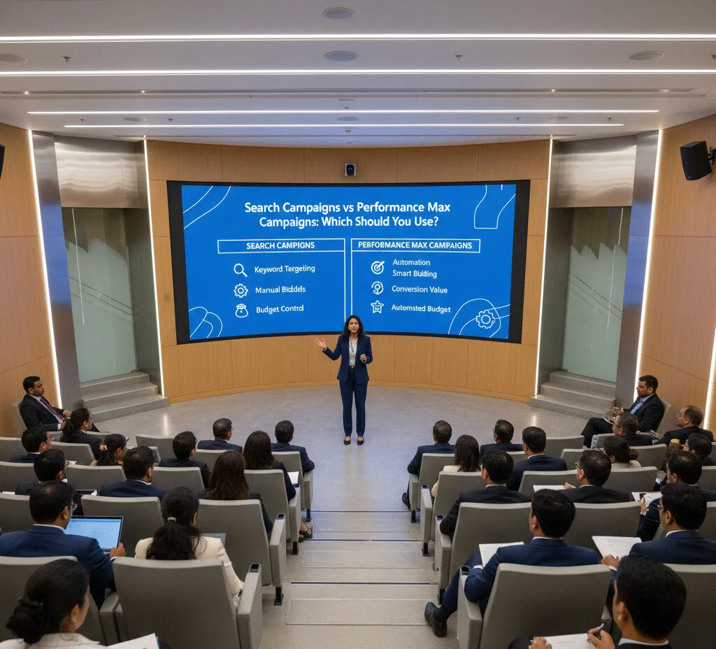 Search Campaigns vs Performance Max Campaigns