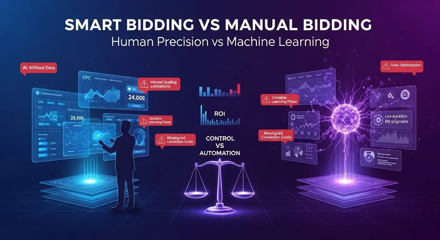 Smart Bidding vs Manual Bidding