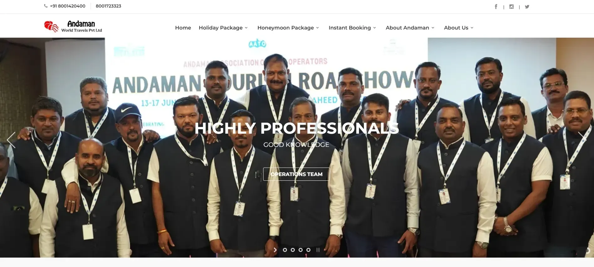 Andaman World Travels SEO performance image
